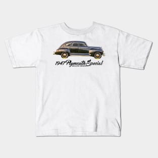 1947 Plymouth Special DeLuxe Sedan Kids T-Shirt